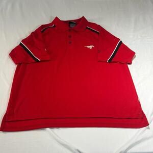 Reebok NWT!! CFL Calgary Stampeders Polo Shirt‎ Men's Size M